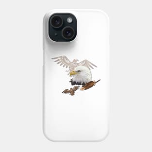 Bald eagle Phone Case