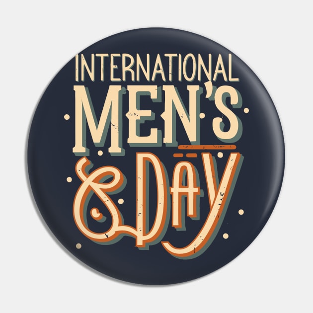 International Men’s Day – November Pin by irfankokabi