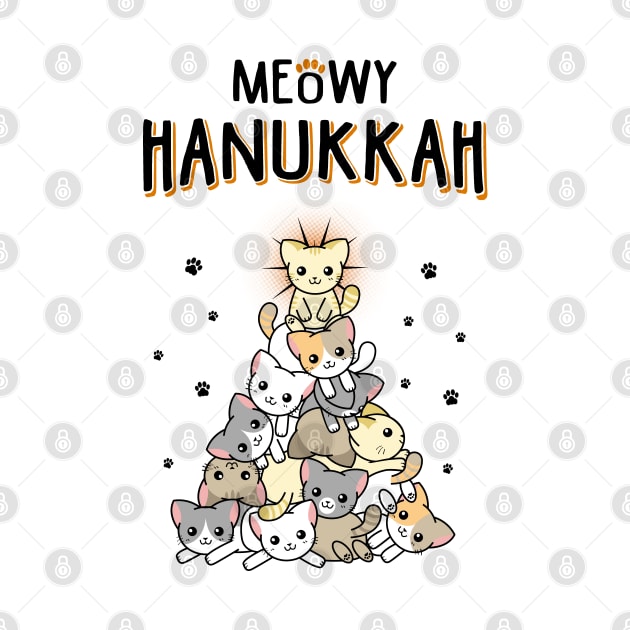 Meowy Hanukkah by KsuAnn