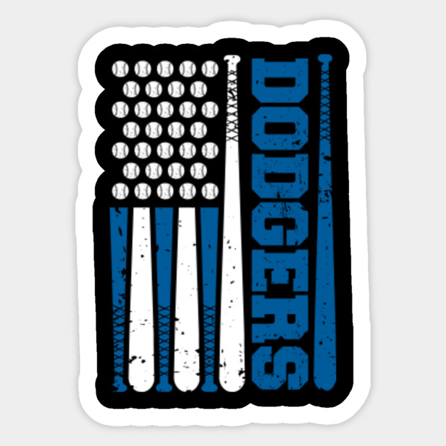 dodgers american flag shirt