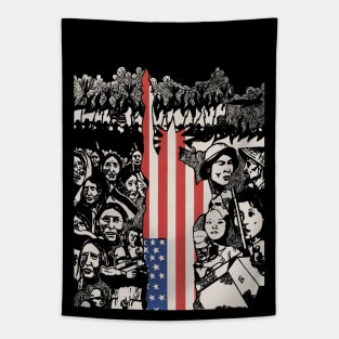 The United States of America Story Tapestry