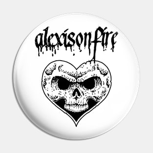 Alexisonfire Merch Alexis On Fire Logo Pin