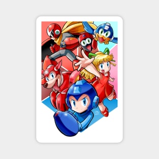 Megaman N' Friends Magnet