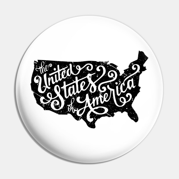 usa map proud independence day by United States of America Pin by JOISDRAW ART