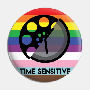 Time Sensitive Pride Pin