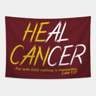 He can heal cancer! Tapestry