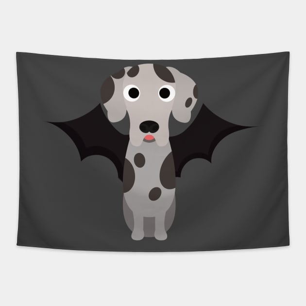 Great Dane Halloween Fancy Dress Costume Tapestry by DoggyStyles