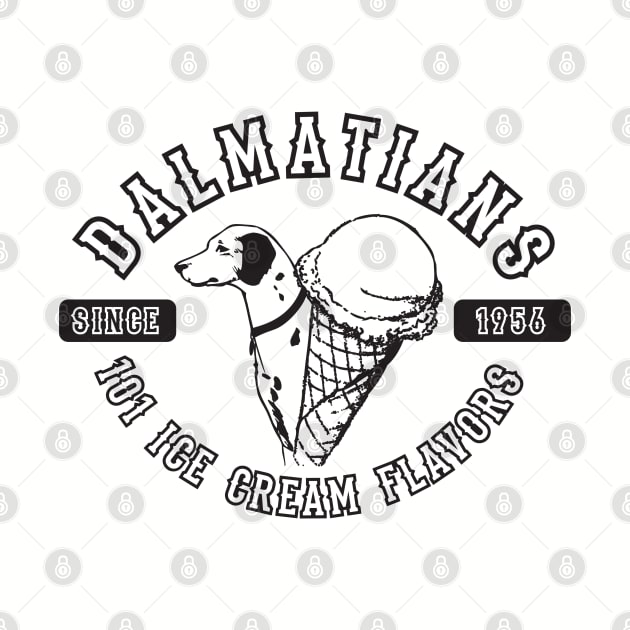 101 Dalmatians Ice Cream by Chelsea Burnes