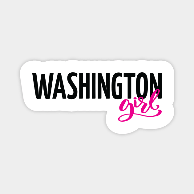 Washington Girl Magnet by ProjectX23Red