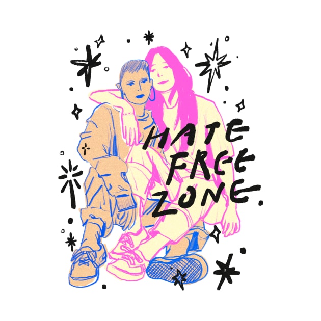 HATE FREE ZONE by GOWAWA