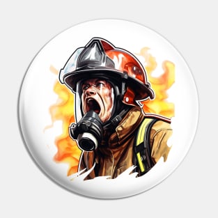 Safety and Bravery Attire Pin