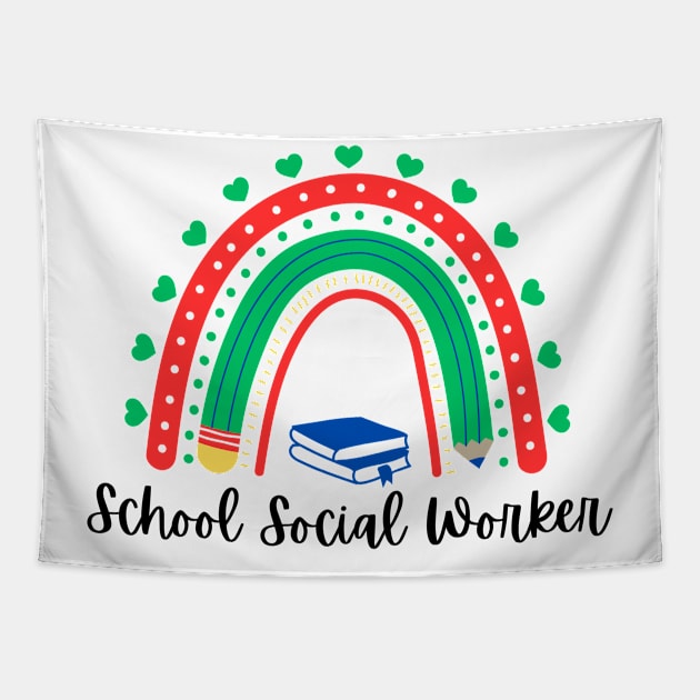 School Social Worker Tapestry by Adisa_store