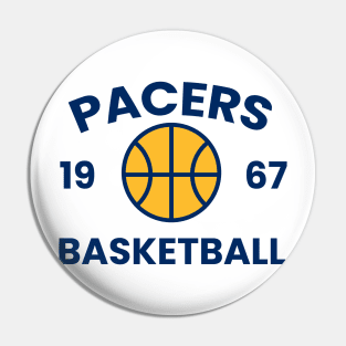 basketball pacers 1967 Pin