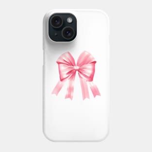 Pink Bow Coquette Aesthetic Y2k Girly Phone Case