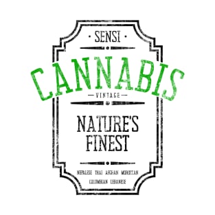 Cannabis-Vintage T-Shirt