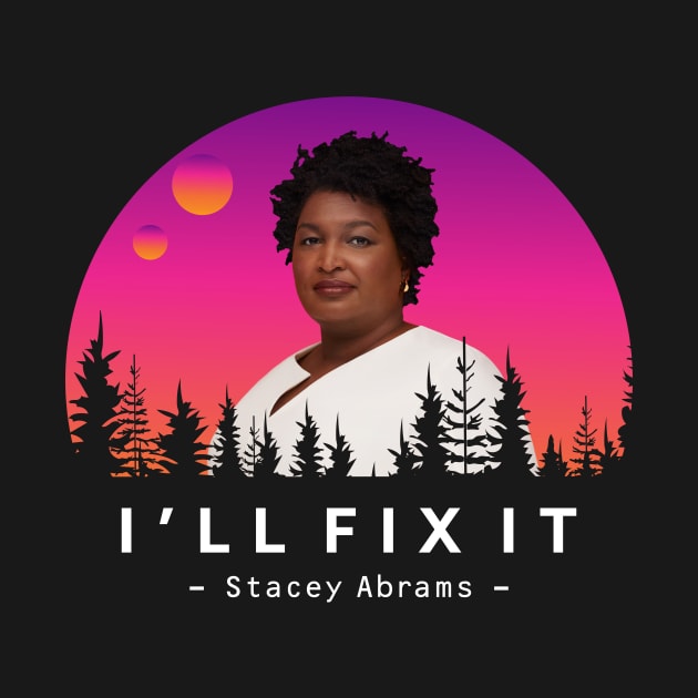 stacey abrams by neira