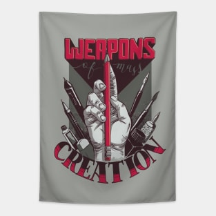 Weapons of Mass Creation Tapestry