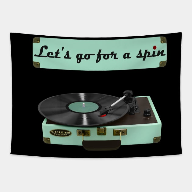 Let's Go For A Spin Tapestry by TenomonMalke