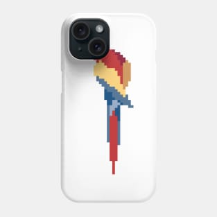 Parrot Pixel Art Phone Case