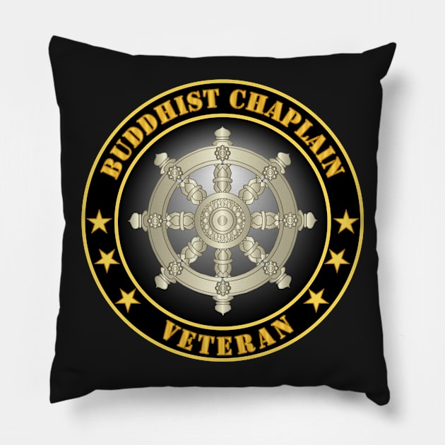 Buddhist Chaplain Veteran Pillow by twix123844