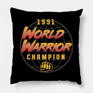 World Warrior Champion Pillow