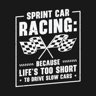 Sprint Car Dirt Track Racing T-Shirt