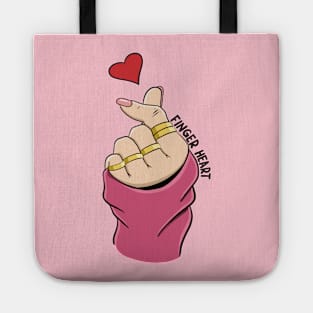 Korean Finger Heart Tote