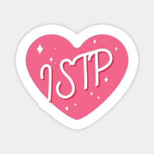 ISTP personality typography Magnet