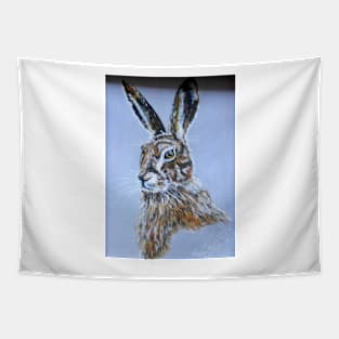 HARE PORTRAIT Tapestry