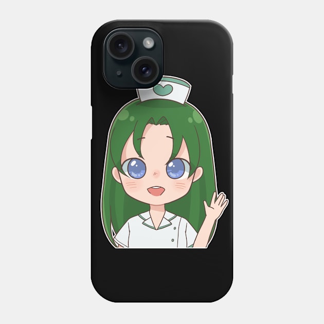 Hi! Nurse Mori Anime Character Phone Case by zim9