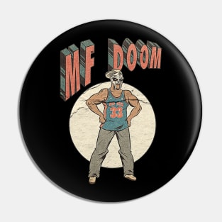 DOOM HIPHOP Pin