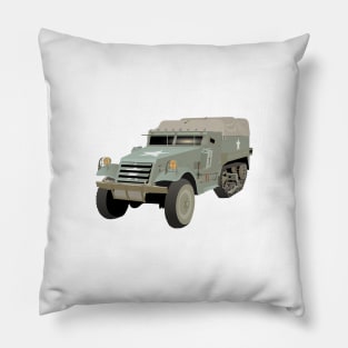 M3 American WW2 Half-track Pillow