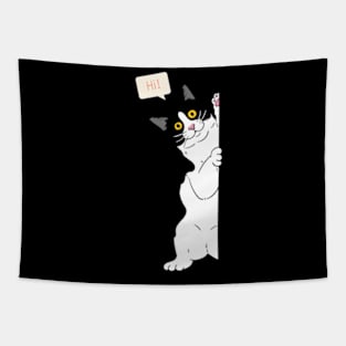 Peekaboo | Cat Lover Tapestry