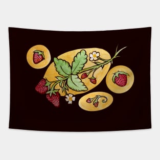 Strawberries Tapestry