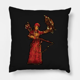 Scythe Crimean Khanate Pixel Design - Board Game Inspired Graphic - Tabletop Gaming Pillow