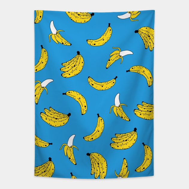 Bananas Tapestry by saif