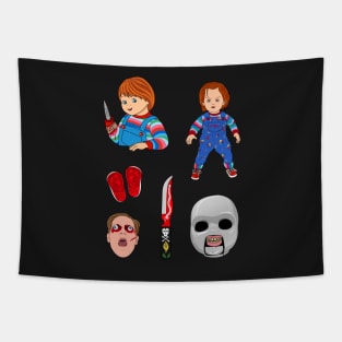 Chucky | Childs Play Sticker Set Tapestry