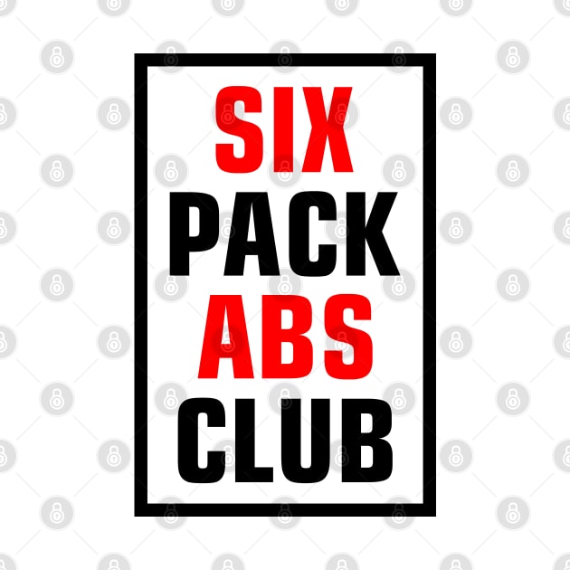 Six pack abs gym shirt by Chandan