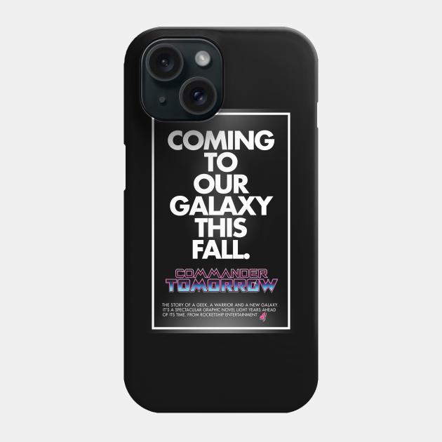 Commander Tomorrow retro War of Stars poster Phone Case by Commander Tomorrow 