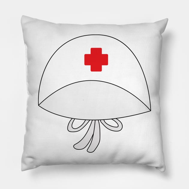 Nurse Hat Pillow by DiegoCarvalho