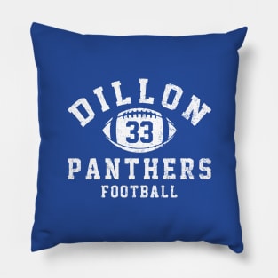 Dillon Panthers Football - Tim Riggins #33 vintage logo Pillow