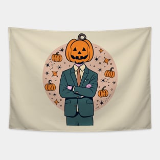 Dwight Pumpkin Tapestry