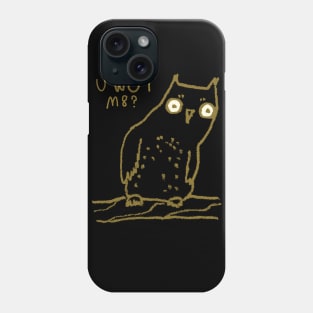 Confused Owl Phone Case