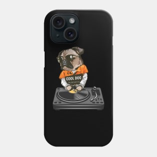 dj prisoner pug dog Phone Case