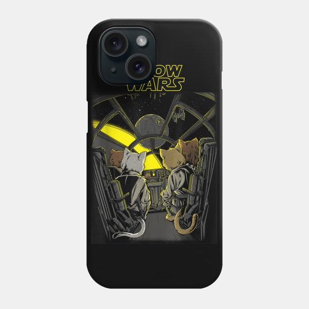 Meow Wars Funny Cat Wars Cat Lover Phone Case by little.tunny