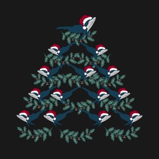 Whale christmas tree T-Shirt