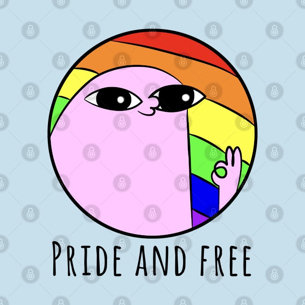 Lgbt pride and free by Indiestyle