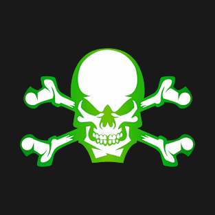 Danger Skull (green) T-Shirt