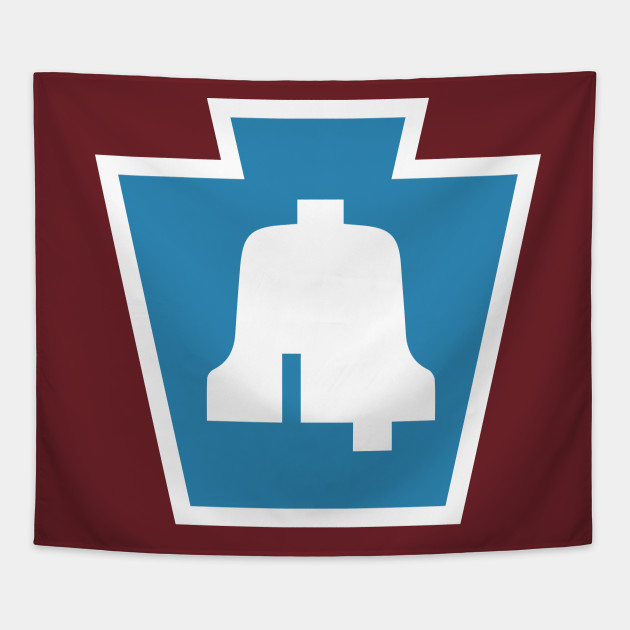phillies keystone liberty bell blue phillies tapestry teepublic liberty bell eagles flyers phillies