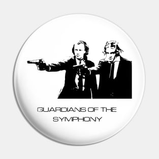 Brahms & Beethoven Guardians of the Symphony Pin